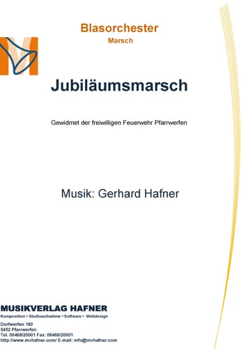 Jubiläumsmarsch - Blasorchester - Marsch 