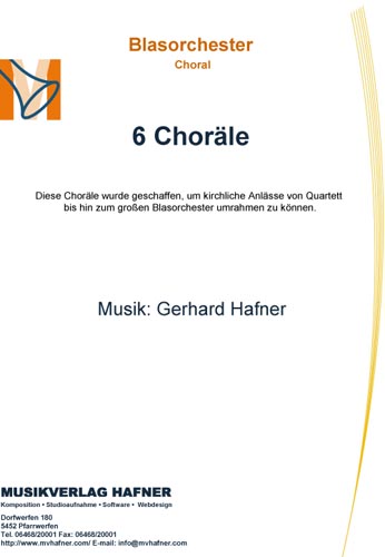 6 Choräle - Blasorchester - Choral 