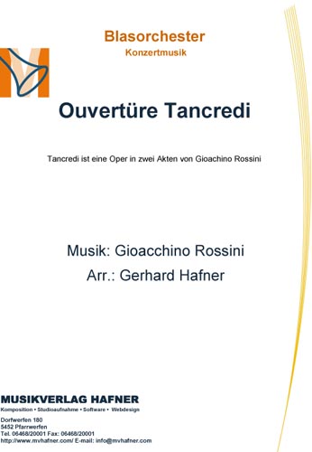 Ouvertüre Tancredi - Blasorchester - Konzertmusik 