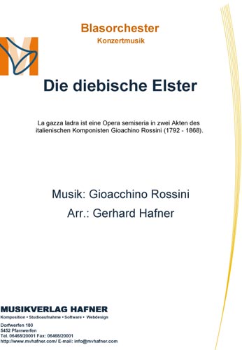Die diebische Elster - Blasorchester - Konzertmusik 