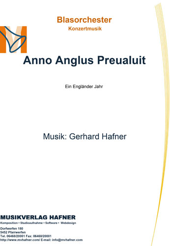 Anno Anglus Preualuit - Blasorchester - Konzertmusik 
