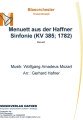 Menuett aus der Haffner Sinfonie (KV 385; 1782) - Blasorchester - Konzertmusik 