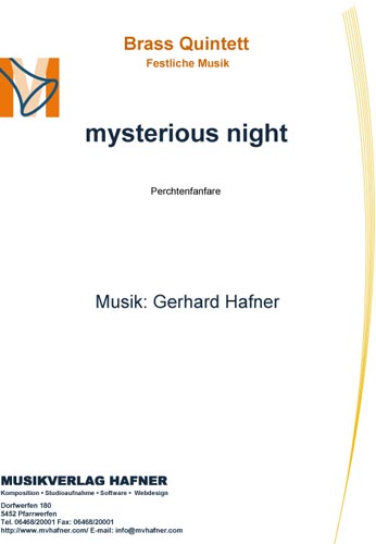 mysterious night - Brass Quintett - Festliche Musik