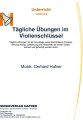 Tägliche Übungen im Violinschlüssel - Unterricht - Unterricht 