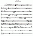 Sonate von die Bänkelsängerlieder - Klarinettenquintett - Festliche Musik 
