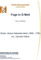 Fuge in G Moll - Klarinettenquintett - Festliche Musik 