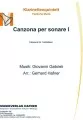 Canzona per sonare I - Klarinettenquintett - Festliche Musik 