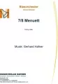 7/8 Menuett - Blasorchester - Konzertmusik 