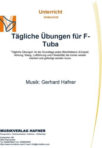 Tägliche Übungen für F-Tuba - Unterricht - Unterricht 