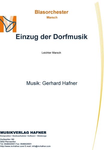 Einzug der Dorfmusik - Blasorchester - Marsch 