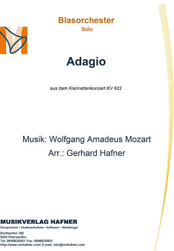 Adagio - Blasorchester - Solo Klarinette