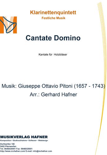 Cantate Domino - Klarinettenquintett - Festliche Musik 