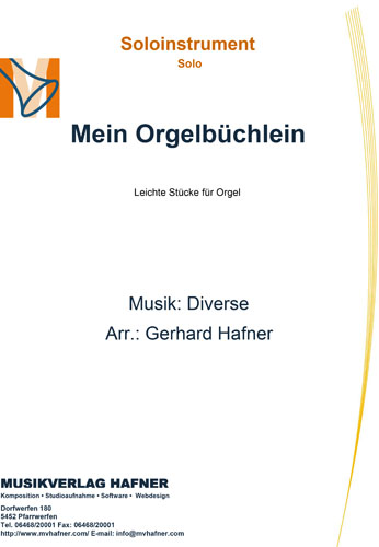 Mein Orgelbüchlein - Soloinstrument - Solo Orgel
